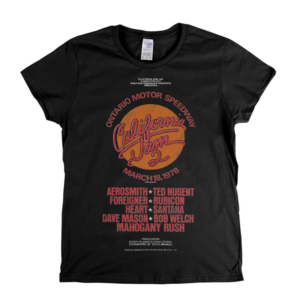 California Jam 2 Womens T-Shirt