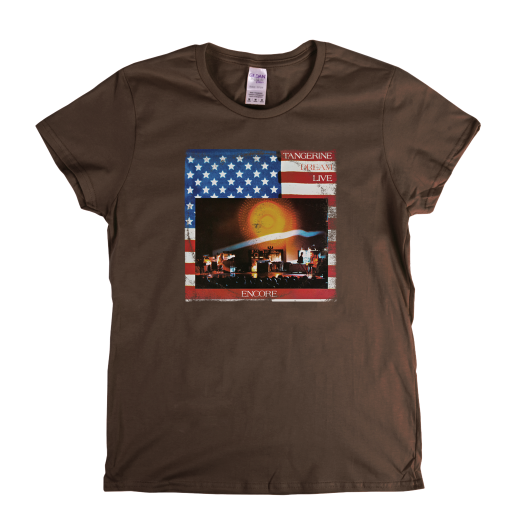 Tangerine Dream Live Encore Womens T-Shirt