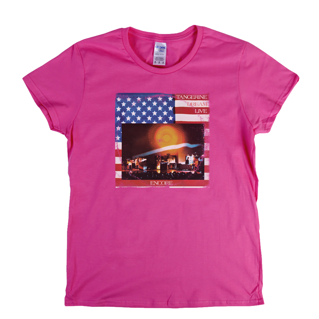 Tangerine Dream Live Encore Womens T-Shirt