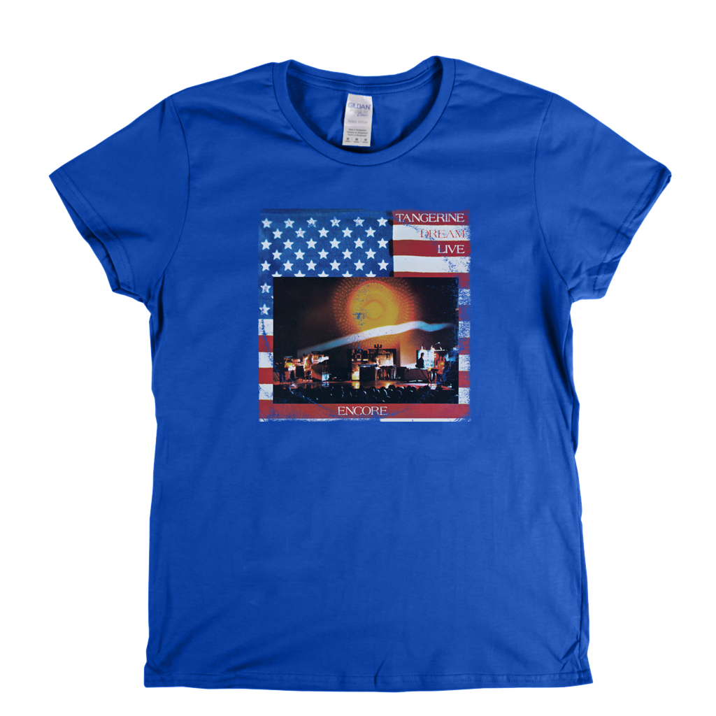 Tangerine Dream Live Encore Womens T-Shirt