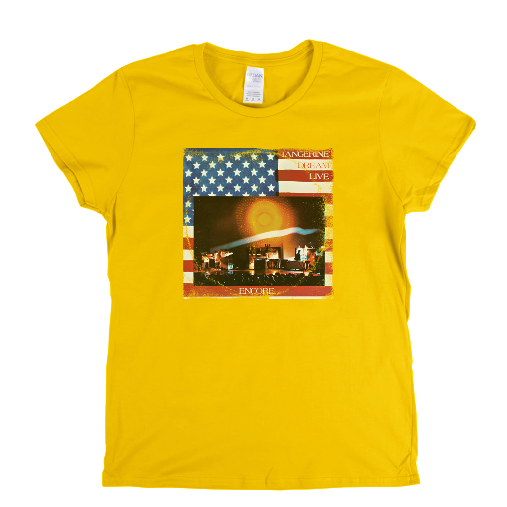 Tangerine Dream Live Encore Womens T-Shirt