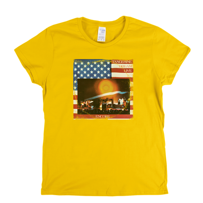 Tangerine Dream Live Encore Womens T-Shirt