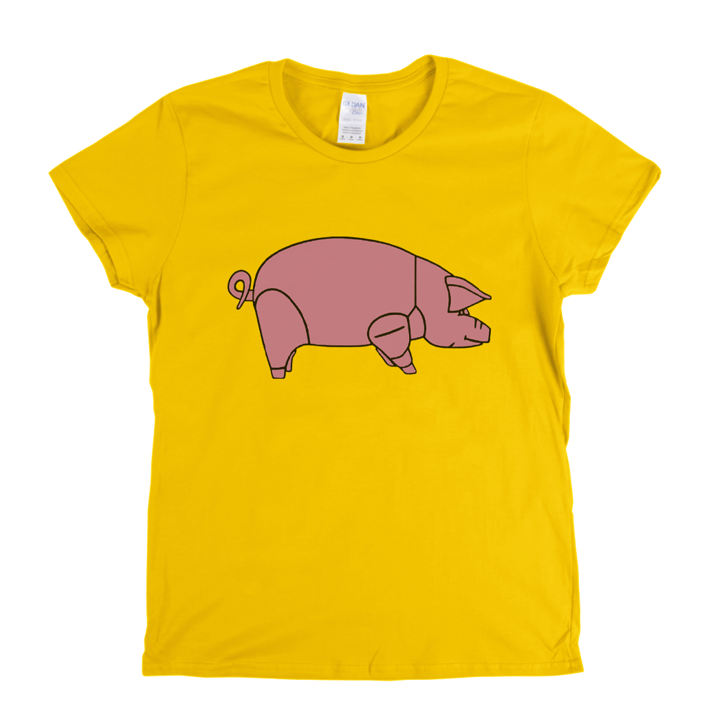 Pink Floyd Pig Womens T Shirt