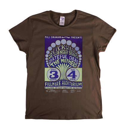 Fillmore Auditorium Poster Womens T-Shirt