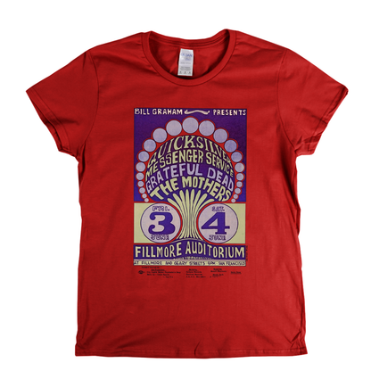 Fillmore Auditorium Poster Womens T-Shirt