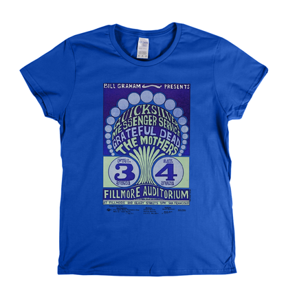 Fillmore Auditorium Poster Womens T-Shirt