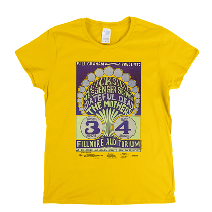 Fillmore Auditorium Poster Womens T-Shirt
