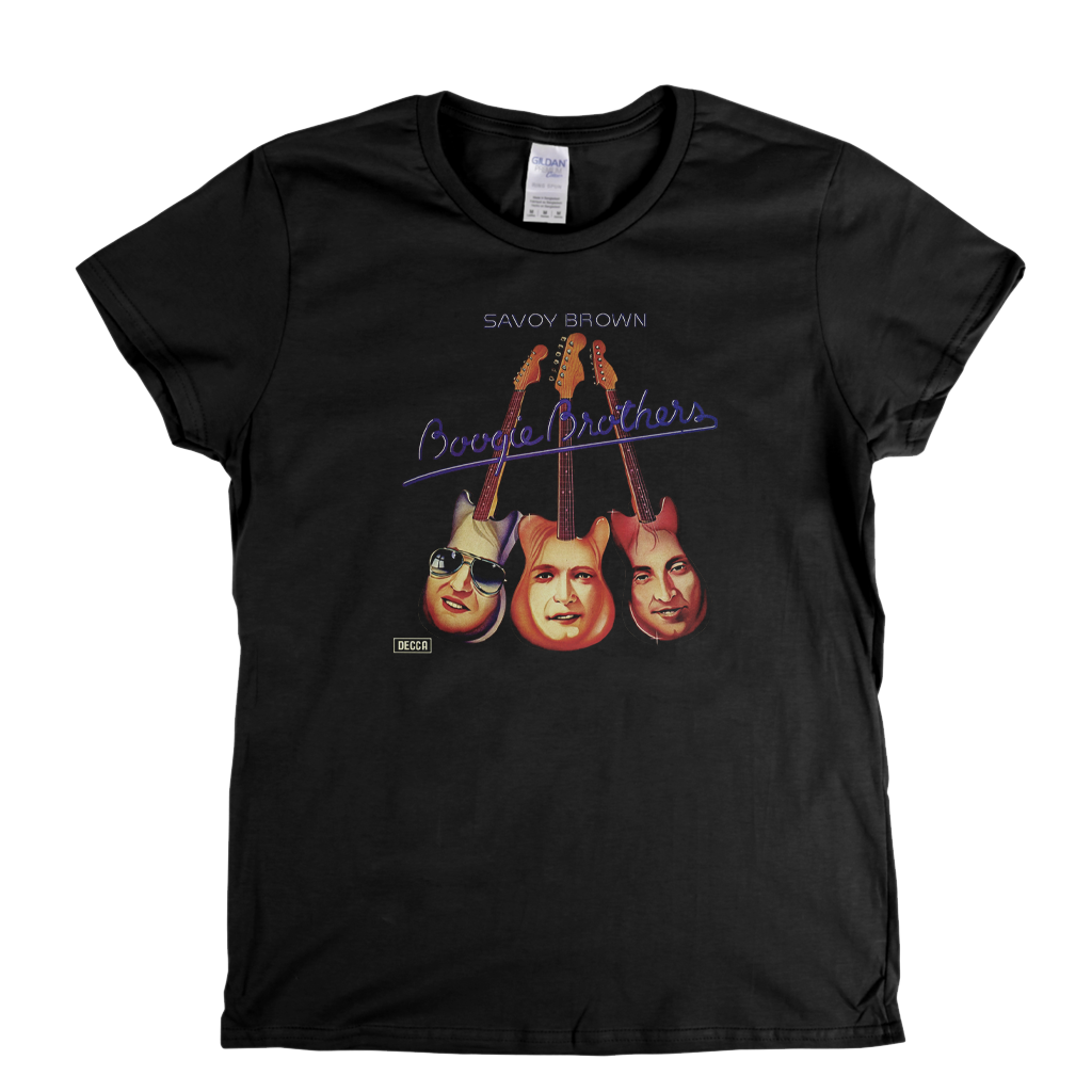 Savoy Brown Boogie Brothers Womens T-Shirt