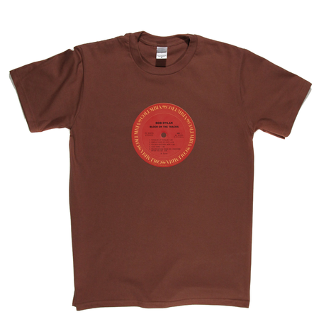 Bob Dylan Blood On The Tracks Label T-Shirt