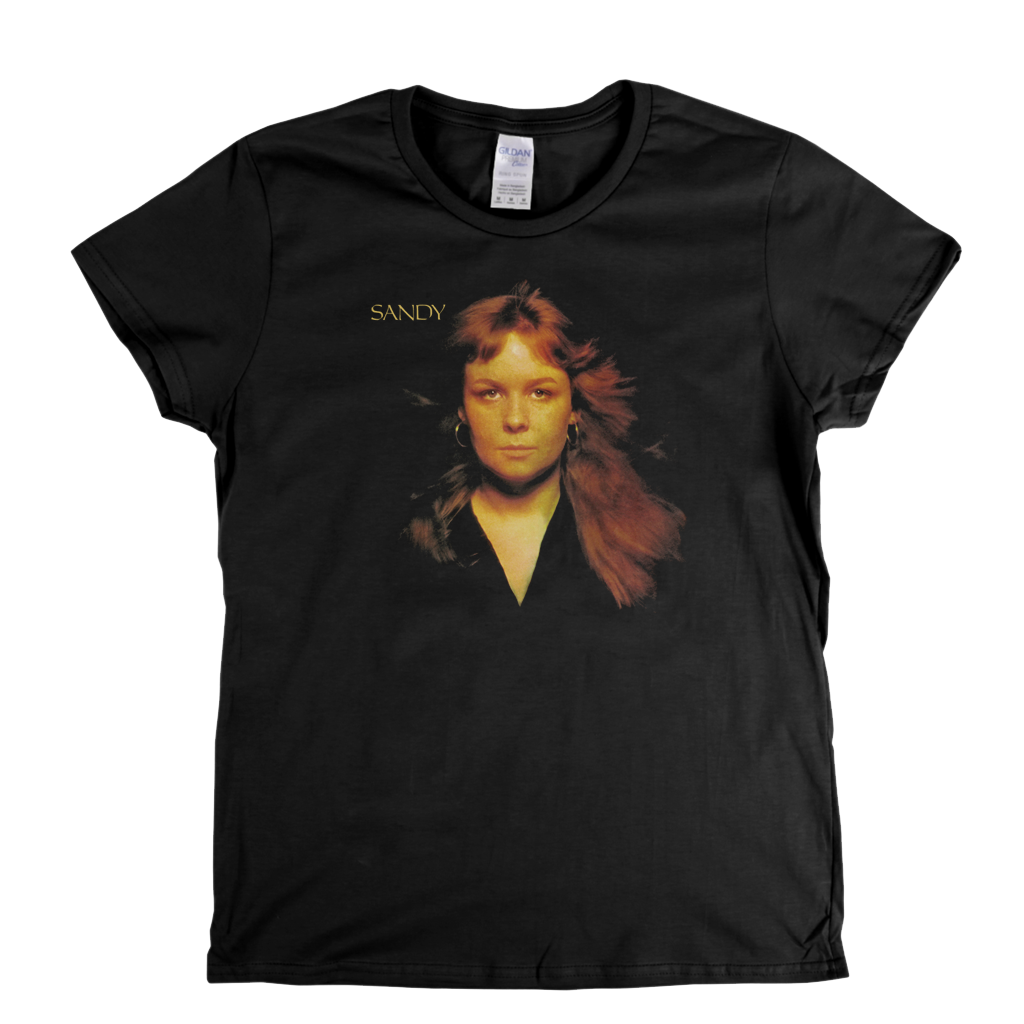 Sandy Denny Portrait Womens T-Shirt