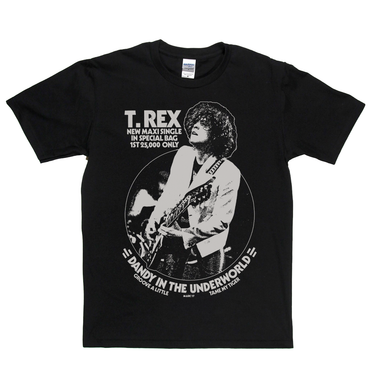 T Rex Dandy In The Underworld Poster T-Shirt