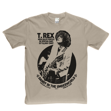 T Rex Dandy In The Underworld Poster T-Shirt
