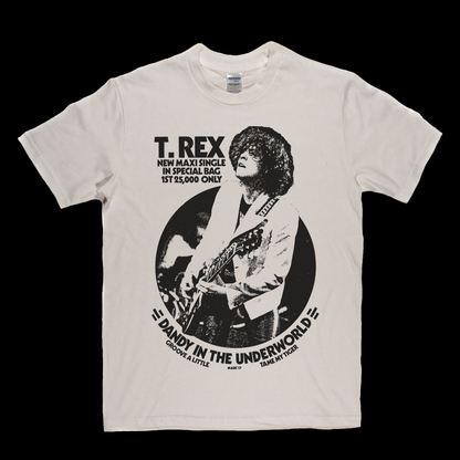 T Rex Dandy In The Underworld Poster T-Shirt