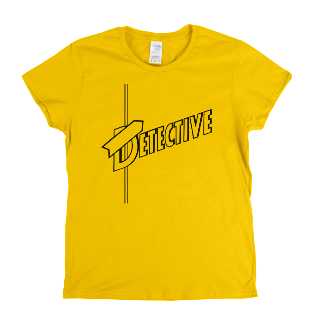 Detective Womens T-Shirt