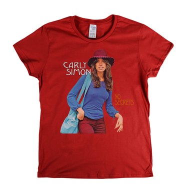 Carly Simon No Secrets Womens T-Shirt