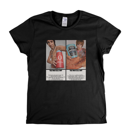 The Who Sell Out Front Only Womens T-Shirt