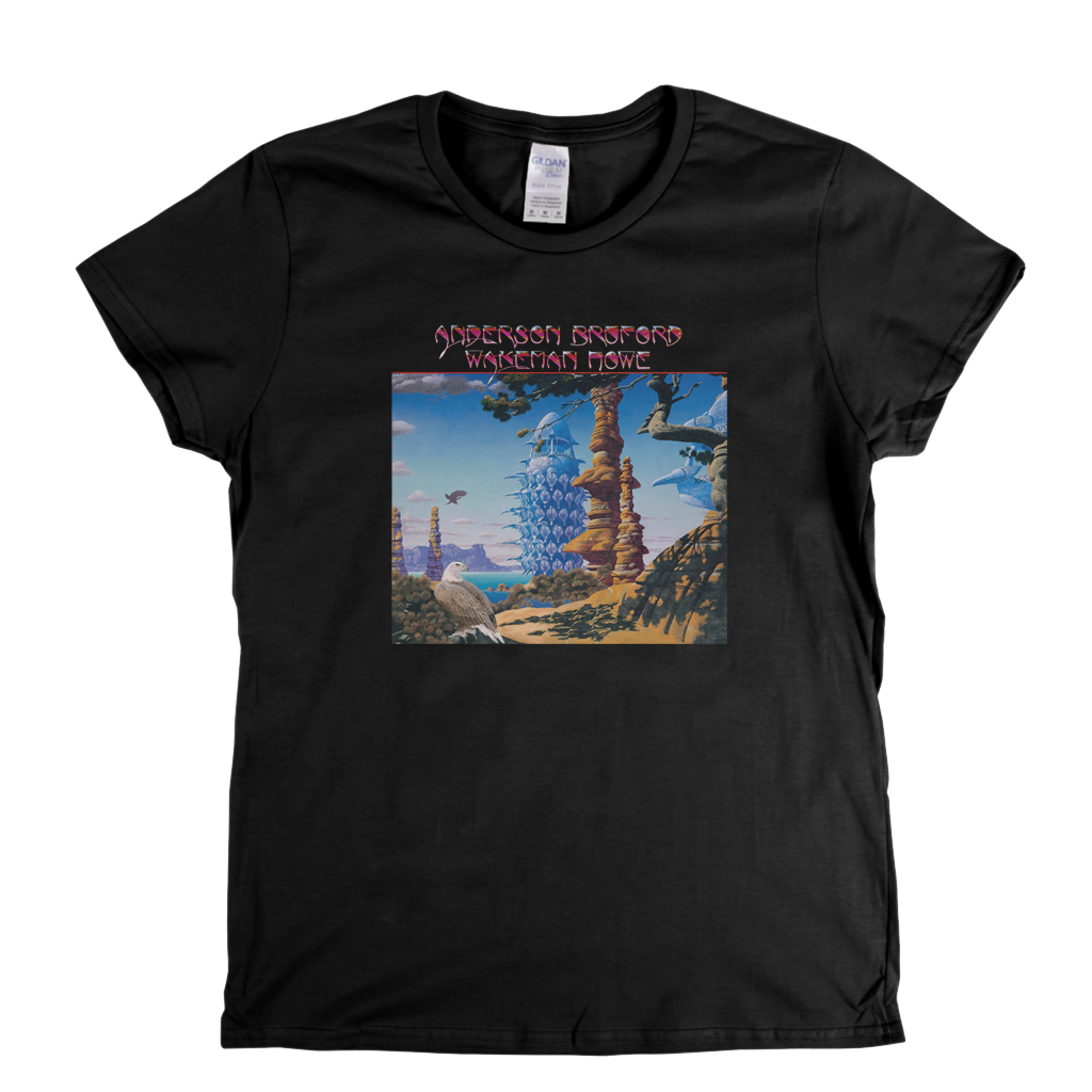 Anderson Bruford Wakeman Howe Womens T-Shirt