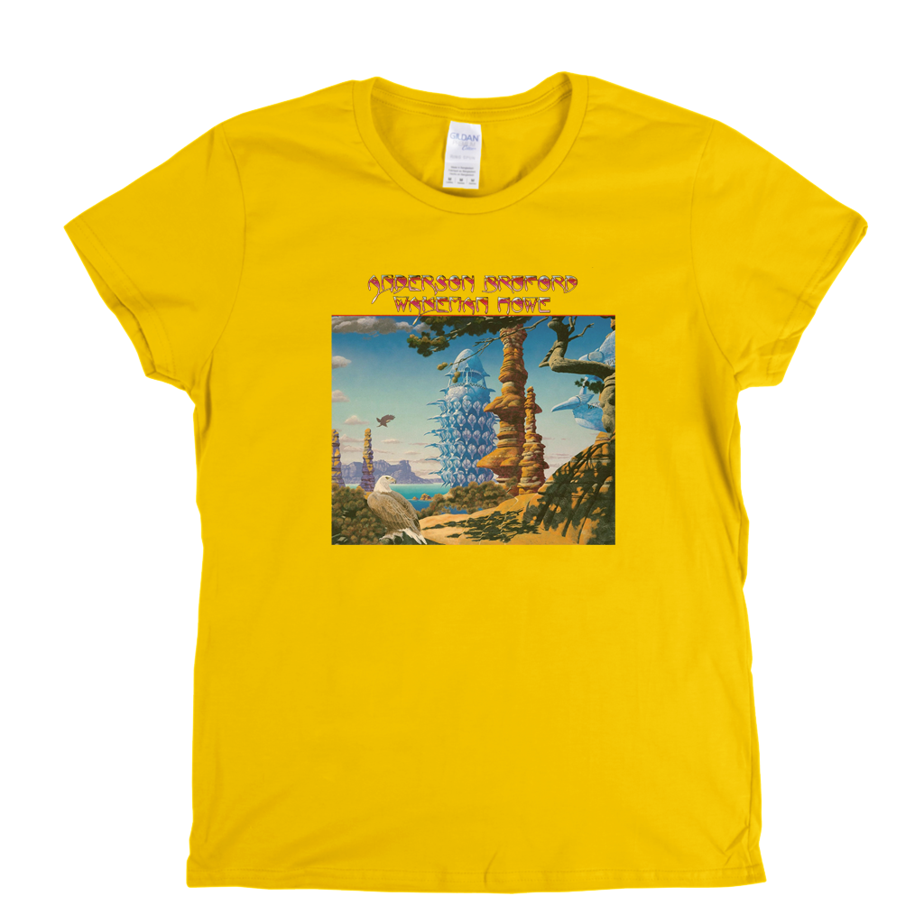 Anderson Bruford Wakeman Howe Womens T-Shirt