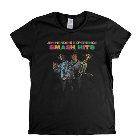 Jimi Hendrix Experience Smash Hits Womens T-Shirt
