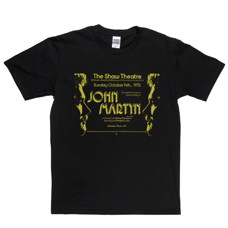 John Martyn Gig Poster T-Shirt