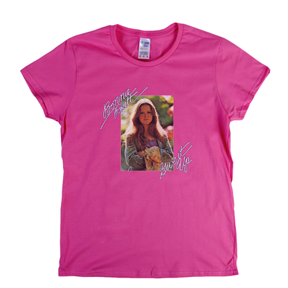 Bonnie Raitt Give It Up Womens T-Shirt