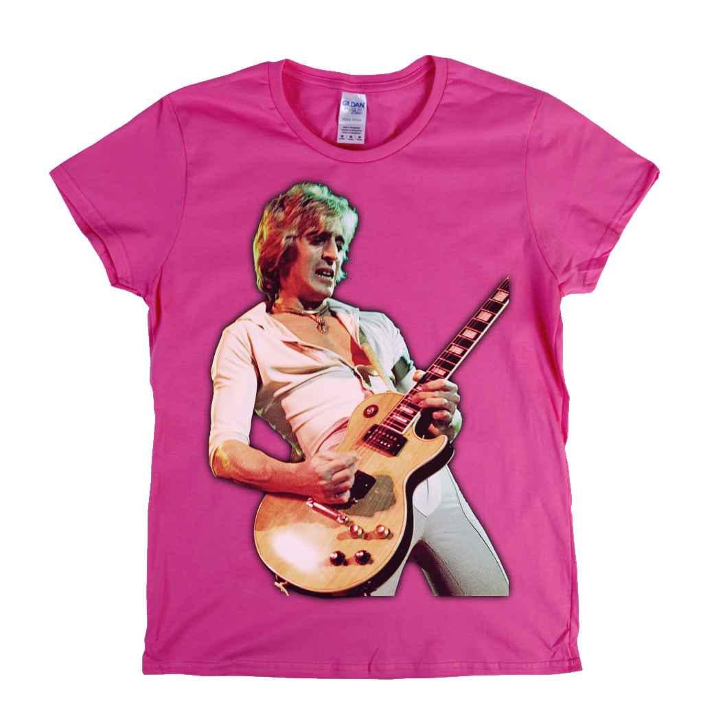 Mick Ronson Live Womens T-Shirt