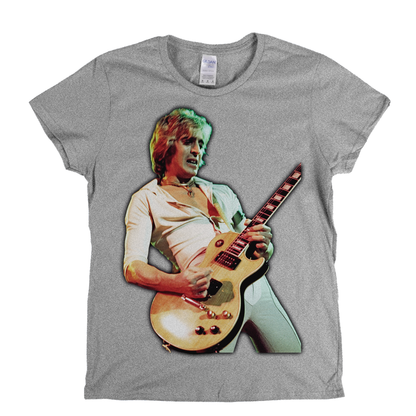 Mick Ronson Live Womens T-Shirt