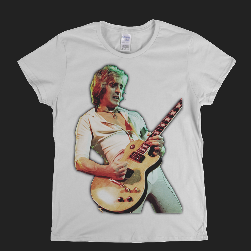 Mick Ronson Live Womens T-Shirt