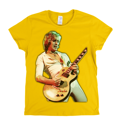 Mick Ronson Live Womens T-Shirt