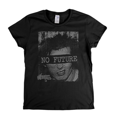 Punk No Future Womens T-Shirt