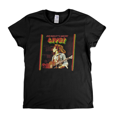 Bob Marley And The Wailers Live Womens T-Shirt