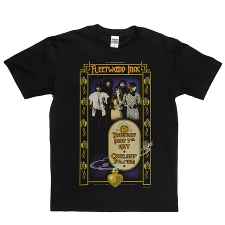 Fleetwood Mac Oakland Stadium Poster T-Shirt