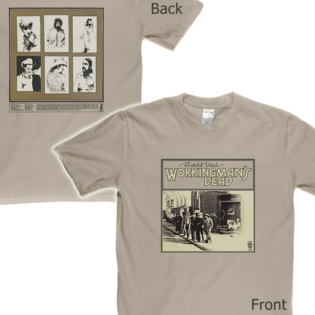 Grateful Dead Workingmans Dead Front And Back T-Shirt
