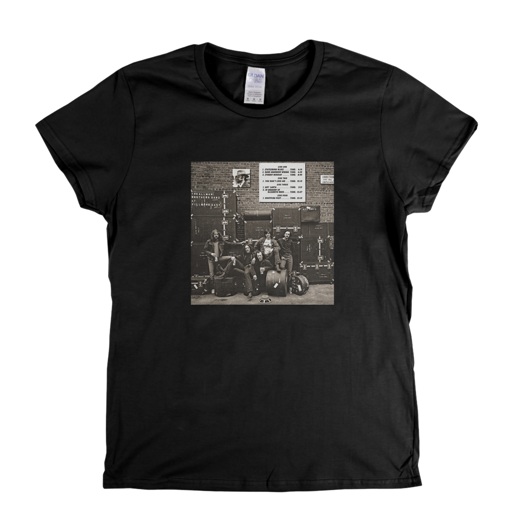 The Allman Brothers Band Live At The Fillmore East Womens T-Shirt