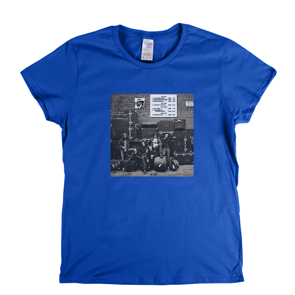 The Allman Brothers Band Live At The Fillmore East Womens T-Shirt