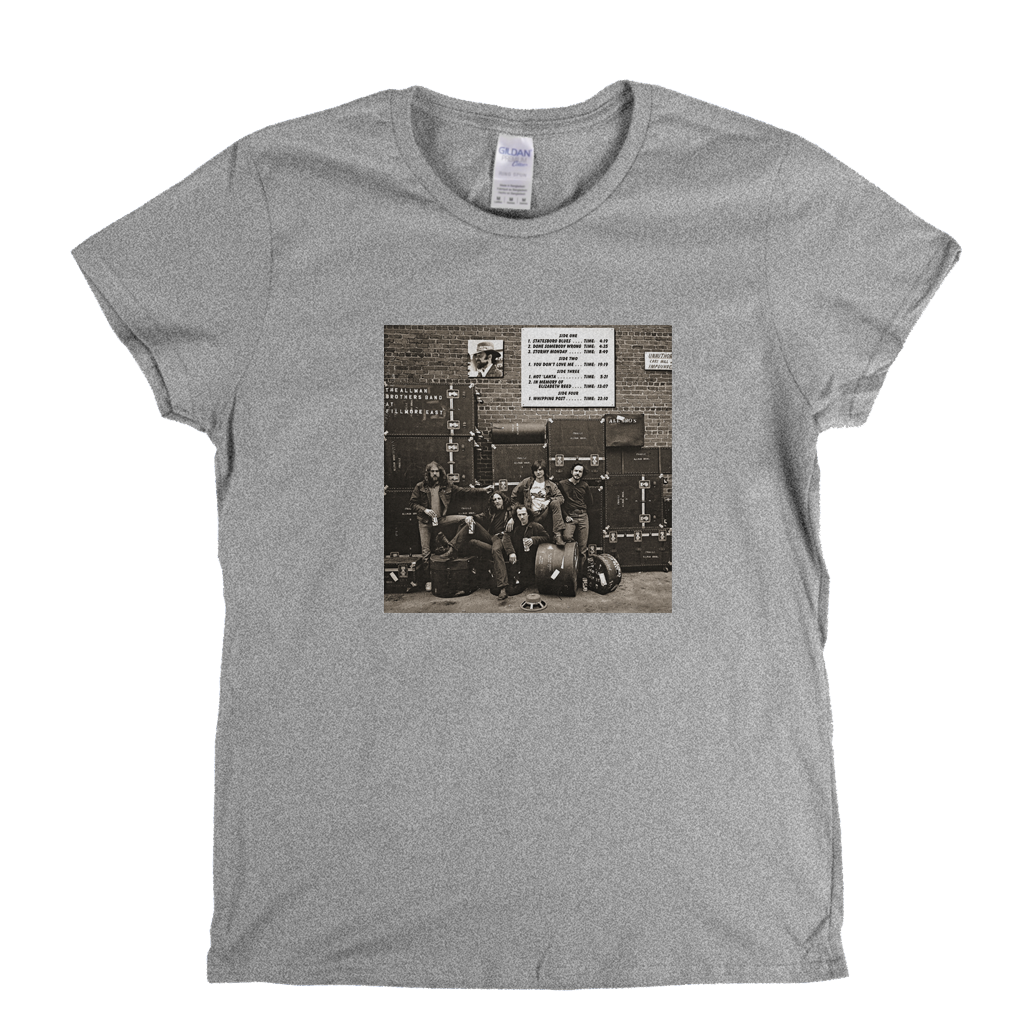The Allman Brothers Band Live At The Fillmore East Womens T-Shirt