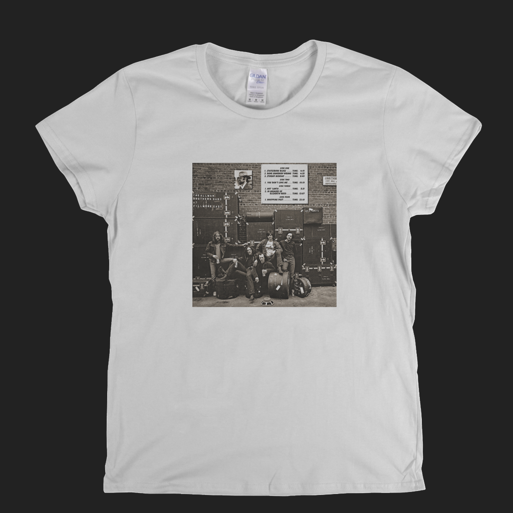 The Allman Brothers Band Live At The Fillmore East Womens T-Shirt