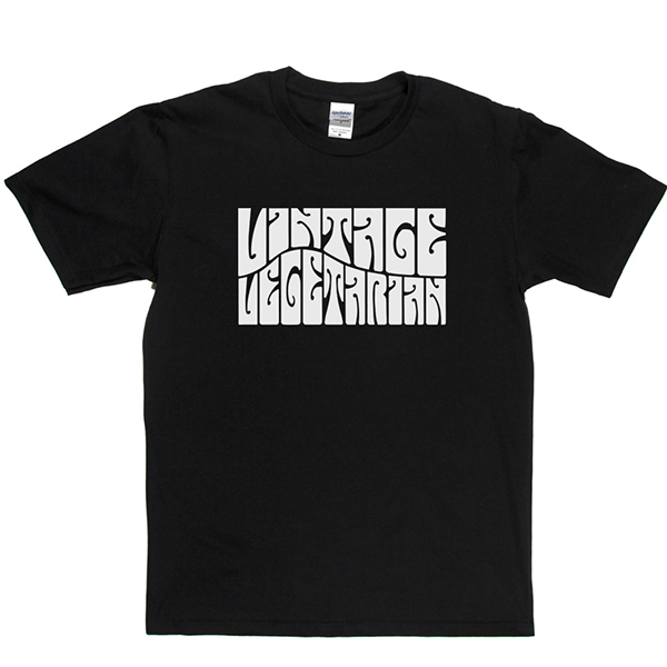 Vintage Vegetarian T Shirt