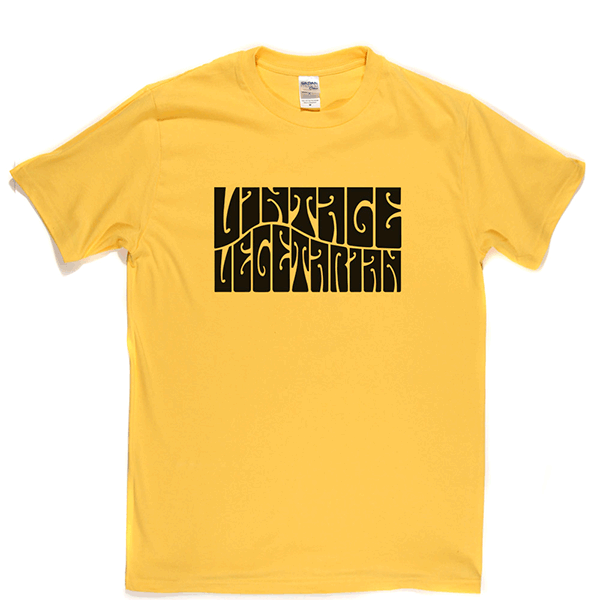 Vintage Vegetarian T Shirt