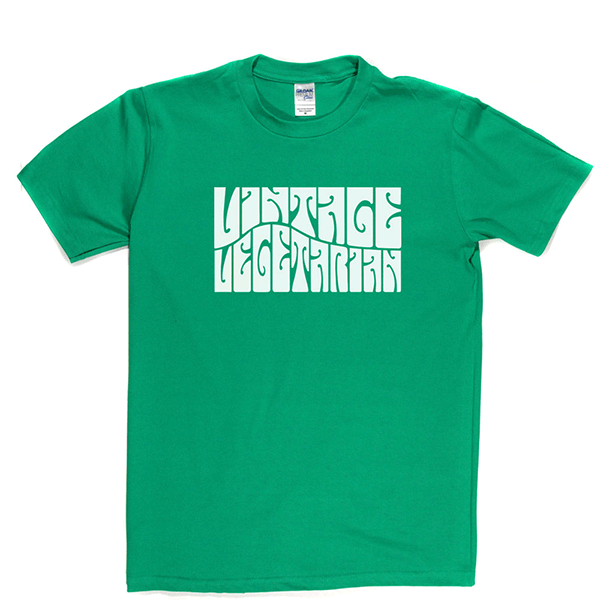 Vintage Vegetarian T Shirt