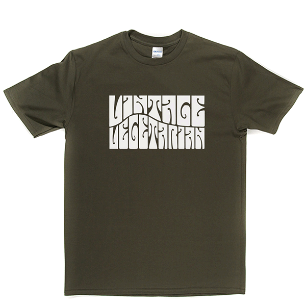 Vintage Vegetarian T Shirt