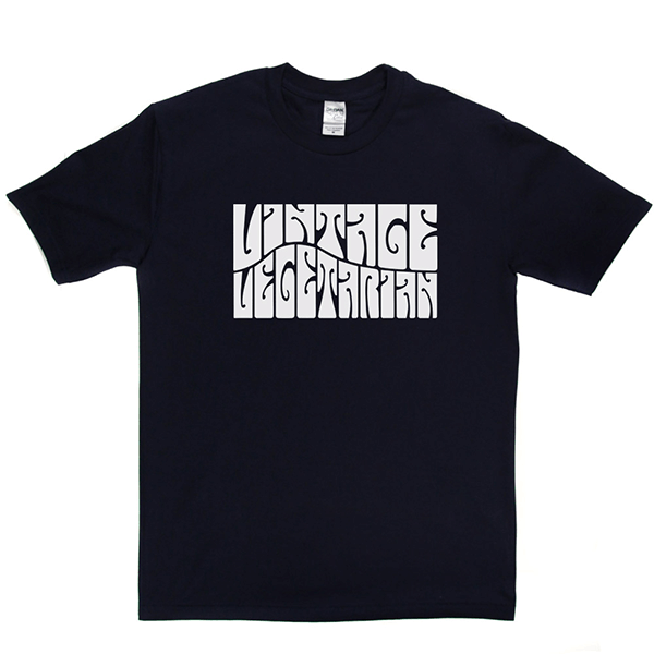 Vintage Vegetarian T Shirt