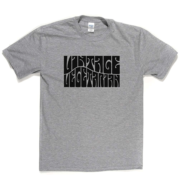 Vintage Vegetarian T Shirt