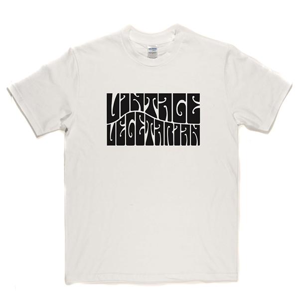 Vintage Vegetarian T Shirt