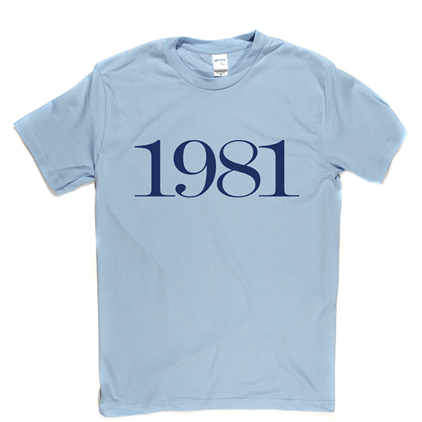 1981 T Shirt