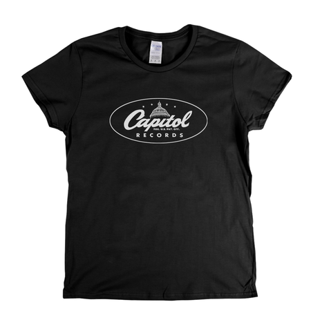 Capital Records Label Logo Womens T-Shirt