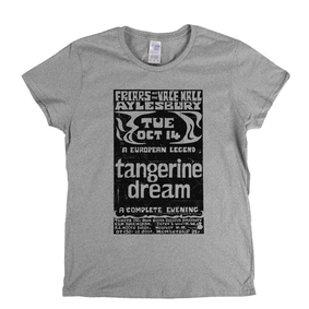 Tangerine Dream Gig Poster Womens T-Shirt