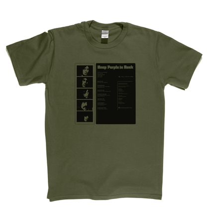 Deep Purple In Rock Inside Sleeve T-Shirt