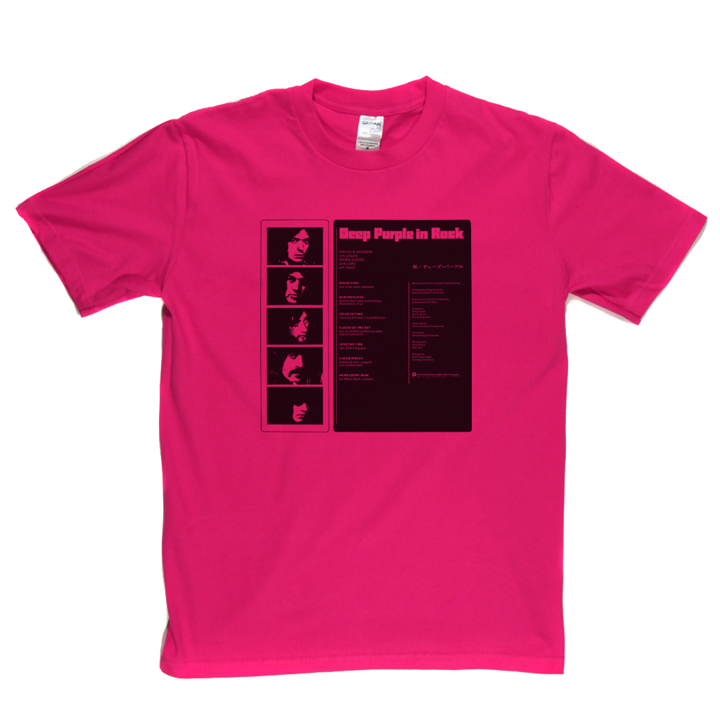 Deep Purple In Rock Inside Sleeve T-Shirt