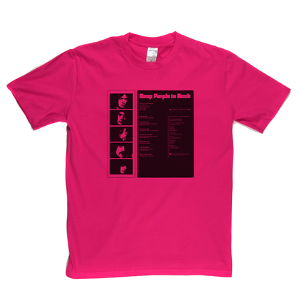 Deep Purple In Rock Inside Sleeve T-Shirt